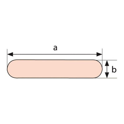 Talamex Sail Batten 24 X 2.5 mm 2M