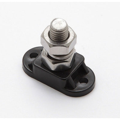BEP Insulated Studs Single 1 x 8 mm Negative Black - Bulk Pack Qty 1