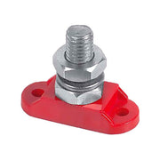 BEP Insulated Studs Single 1 x 8 mm Positive Red - Bulk Pack Qty 1