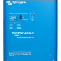 Victron Phoenix Sine wave multi plus. 12v, 2000va compact inverter with 80 amp charger **120v**