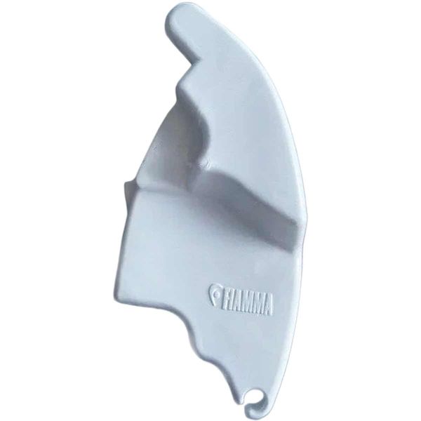 Fiamma F65L 2018 Left Hand Pelmet Cap White (98655-02-)