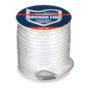 Attwood 3/8 x 100 Solid Braided Mfp