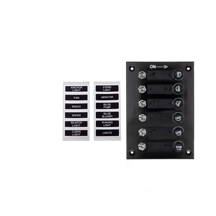 Attwood 6 Switch Panel