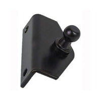 Attwood Lg Fl/Bnt Brkt Blk W/10Mm