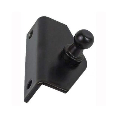 Attwood Lg Fl/Bnt Brkt Blk W/10Mm