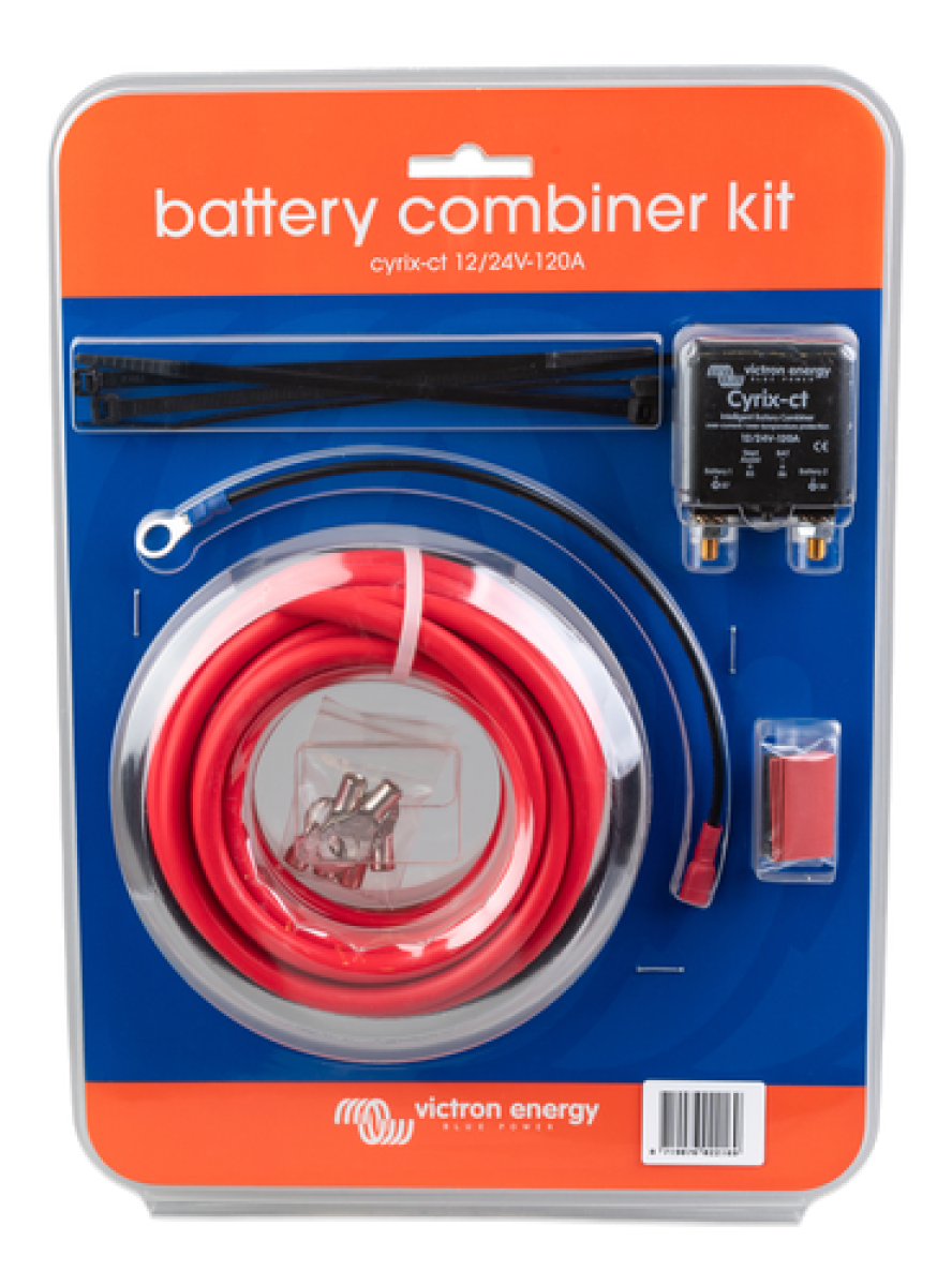 Battery Combiner Kit for Micro Processor Controlled Split Charge Relay