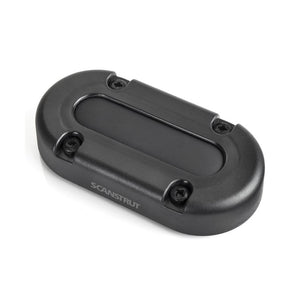 Scanstrut DS-LP-MULTI-BLK Low Profile Cable Seal, Anodised Aluminium - Black - Unpackaged - Pack of 5