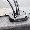 Scanstrut DS-LP-MULTI-BLK Low Profile Cable Seal, Anodised Aluminium - Black - Unpackaged - Pack of 5