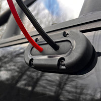 Scanstrut DS-LP-MULTI-BLK Low Profile Cable Seal, Anodised Aluminium - Black - Unpackaged - Pack of 5