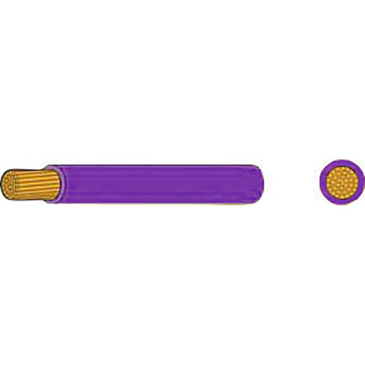 1 mm Thin Wall 32/0.2 mm Cable 50 m Purple