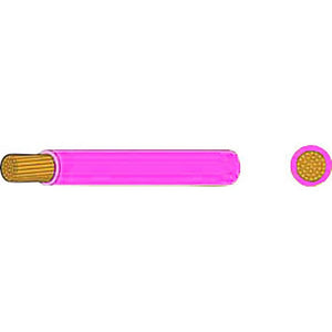 1 mm Thin Wall 32/0.2 mm Cable 100 m Pink