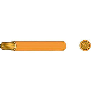1 mm Thin Wall 32/0.2 mm Cable 100 m Orange