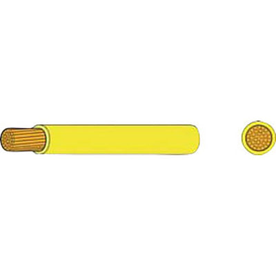 1 mm Thin Wall 32/0.2 mm Cable 100 m Yellow