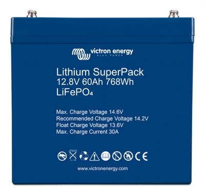Victron Lithium SuperPack - 12.8V 60AH
