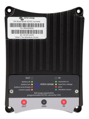 25A Buck-Boost DC/DC Converter - 12/24V