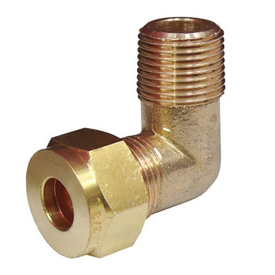 AG Gas Male Elbow Coupling (1/4