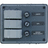 Waterproof Panel 12VDC 3 Pos Vert Grey