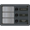 Waterproof Panel 12VDC 3 Pos Vert Grey BSS8054