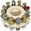 R&D Flexible Coupling 910-025 for 6" Gearbox Couplings