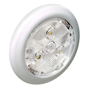 Attwood Lt-Int, Wht Plstc,LED Wht