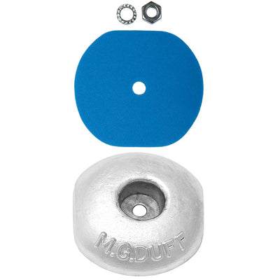 MG Duff ZD58 Kit Zinc Bolt On Anode for Salt Waters (2.2kg)