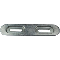MG Duff ZD77 Euro Straight Zinc Hull Anode for Salt Waters (2.4kg)