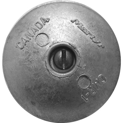 MG Duff ZD52 Disc Shaped Zinc Hull Anode for Salt Waters (Pair)