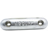 MG Duff AD78B Straight Aluminium Hull Anode (Salt / Brackish / 1.7kg)