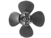 812948A10 BLACK MAX PROPELLER 10 x 7 - Official Mercury Spares