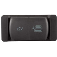 Scanstrut Flip Pro Duo - Usb-A/C & 12V Power Socket