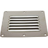 Osculati Stainless Steel Louvered Air Vent (127mm x 115mm) 813533 53.021.01