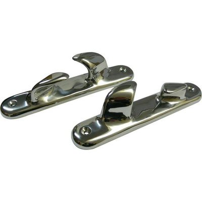 Osculati Stainless Steel Handed Fairlead (205mm / 30mm Rope / Pair) 813627 40.223.20