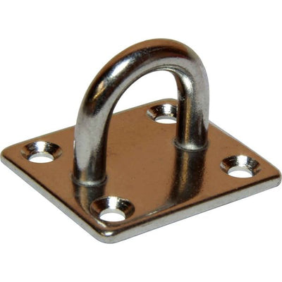 Osculati Stainless Steel Eye Plate (35mm x 40mm Base / 4 Bolts) 813631 39.320.06