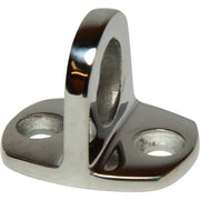Osculati Stainless Steel Eye Plate (32mm x 26mm Base / 2 Bolts) 813638 39.167.01
