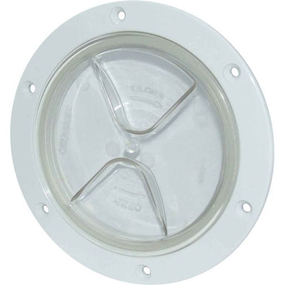 Osculati Plastic Watertight Inspection Cover (Clear / 102mm Opening) 814234 20.204.01