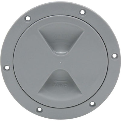 Osculati Plastic Watertight Inspection Cover (Grey / 102mm Opening) 814244 20.204.30