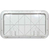Osculati White Plastic Flush Inspection Hatch (513mm x 265mm)