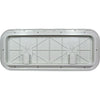 Osculati White Plastic Flush Inspection Hatch (515mm x 165mm)