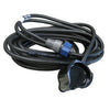 Simrad 9-Pin Shoot-Thru Hull M/H Chirp Transducer - No Temp, Black