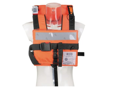 Besto Solas Compact Passenger Adult 43+ Kg Yellow Backstrap + Crotch