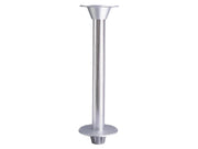 TABLE PED FLUSH MOUNT RIB --SGL--