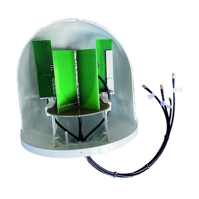Dome With 4 X 5G Antennas Inside – Asa – 300 Mm (12”) H – 250 Mm (10”) Diam. Base Diameter 25 Mm (1”