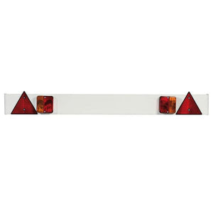 Osculati Rear Plastic Bar with Lights for Boat Trailers 120cm