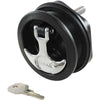 Perko 1091 Surface Mount Locking Latch (Black / Chrome Handle)