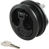 Perko 1091 Surface Mount Locking Latch (Black / Black Handle)