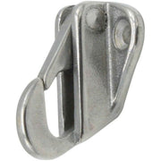 Osculati Stainless Steel Plate Hook with Spring Catch (5mm) 831006 09.172.01