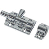 Foresti & Suardi Chrome Plated Brass Latch (60mm)