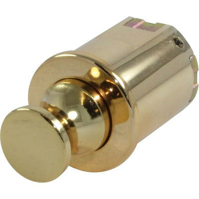 Osculati Knob Latch for Cabinet Doors & Drawers (Gold Finish) 831078 38.186.01