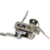 Foresti & Suardi Hatch / Locker Lock Flush Mount Chrome Plated Brass