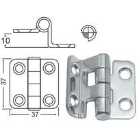 Osculati Stainless Steel Hinge (37mm x 37mm / Overhang) 831450 38.441.59